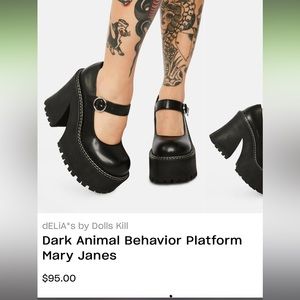 Dark Animal Behavior Platform Mary Janes